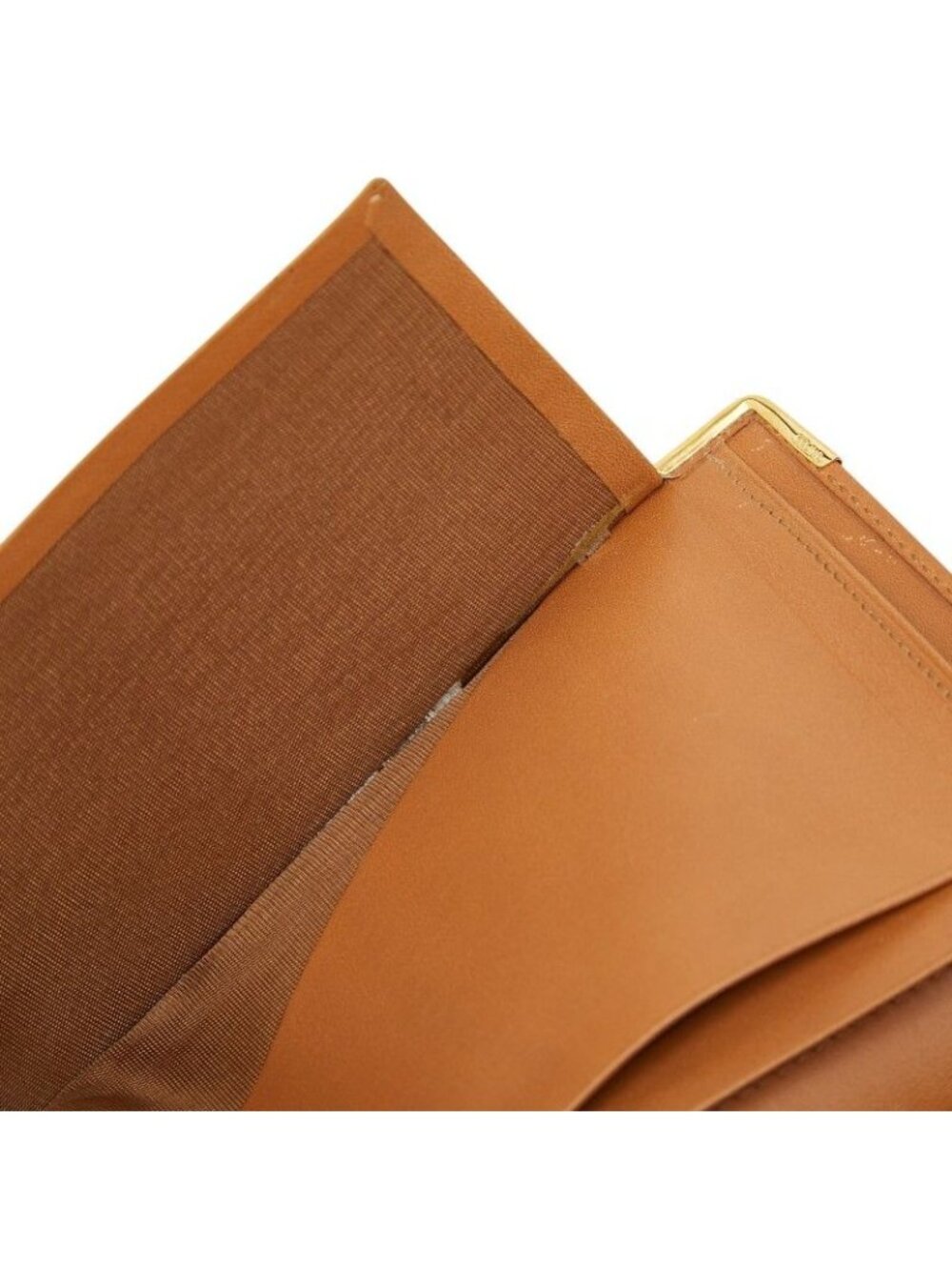 Celine Macadam Wallet Billfold Beige Brown Leather - Picture 6 of 10
